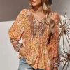 New Princesse Fleurie Blouse Fleurie Automne