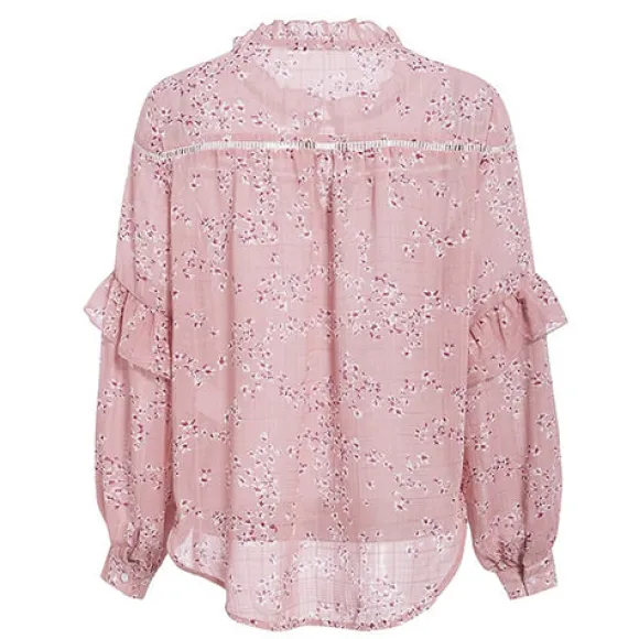 Clearance Princesse Fleurie Blouse Fleurie Rose