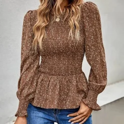 Outlet Princesse Fleurie Blouse Imprimée Fleurie Femme
