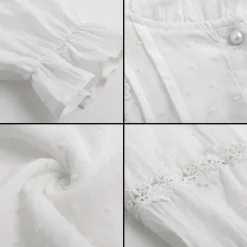 Flash Sale Princesse Fleurie Chemise Fleurie Brodée