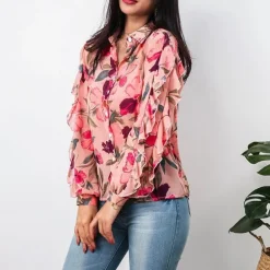 Flash Sale Princesse Fleurie Chemise Imprimée Fleurie Femme