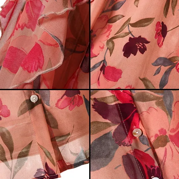 Flash Sale Princesse Fleurie Chemise Imprimée Fleurie Femme