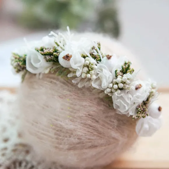 Online Princesse Fleurie Couronne de Fleurs Bébé