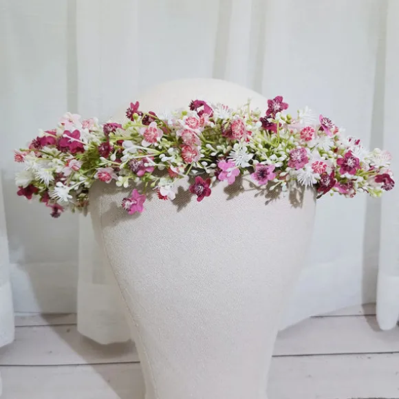 Fashion Princesse Fleurie Couronne de Fleurs Cheveux Hippie