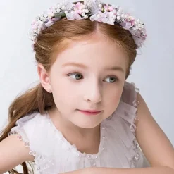 Best Sale Princesse Fleurie Couronne de Fleurs Enfant