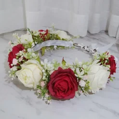 Hot Princesse Fleurie Couronne de Fleurs Mariage