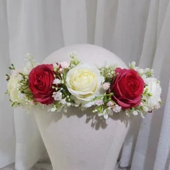 Hot Princesse Fleurie Couronne de Fleurs Mariage