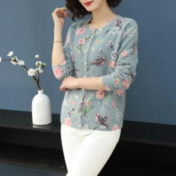 Clearance Princesse Fleurie Gilet Fleuri Fluide