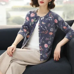 Clearance Princesse Fleurie Gilet Fleuri Fluide