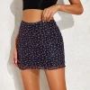 Store Princesse Fleurie Jupe Fleurie Courte Sexy