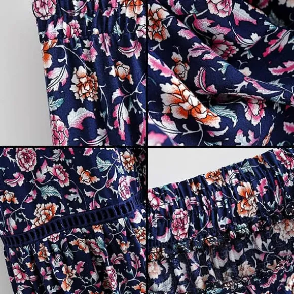 Shop Princesse Fleurie Jupe Fleurie Maxi