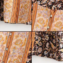 Sale Princesse Fleurie Jupe Longue Fleurie Automne