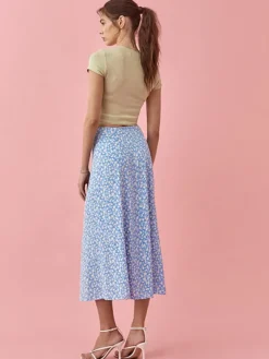 Clearance Princesse Fleurie Jupe Longue Fleurie Femme