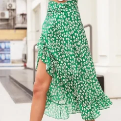 Fashion Princesse Fleurie Jupe Longue Fleurie Mousseline