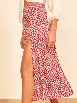 Best Sale Princesse Fleurie Jupe Longue Fluide Fleurie