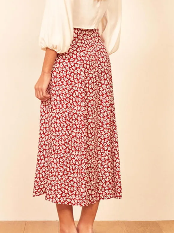 Best Sale Princesse Fleurie Jupe Longue Fluide Fleurie