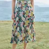Best Sale Princesse Fleurie Jupe Longue Imprimée Fleurie