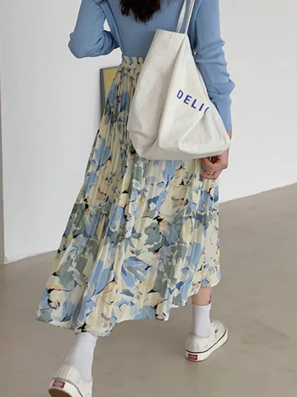 Best Sale Princesse Fleurie Jupe Plissée Fleurie