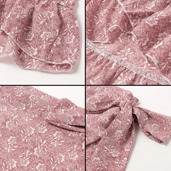 Cheap Princesse Fleurie Jupe Portefeuille Fleurie