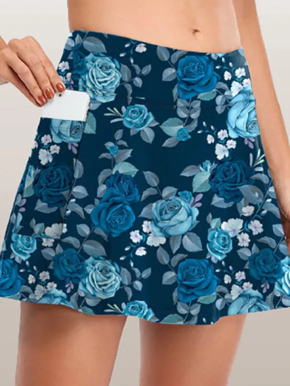 Cheap Princesse Fleurie Jupe Short Fleuri