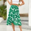 Discount Princesse Fleurie Jupe Verte Fleurie