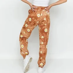 Flash Sale Princesse Fleurie Pantalon Motif Tournesol