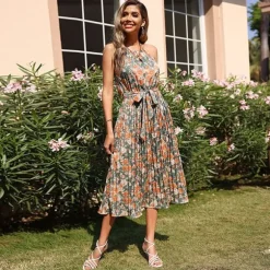 Best Sale Princesse Fleurie Robe Bohème Chic Fleurie