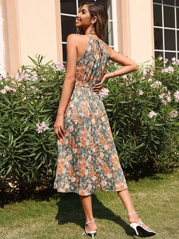 Best Sale Princesse Fleurie Robe Bohème Chic Fleurie