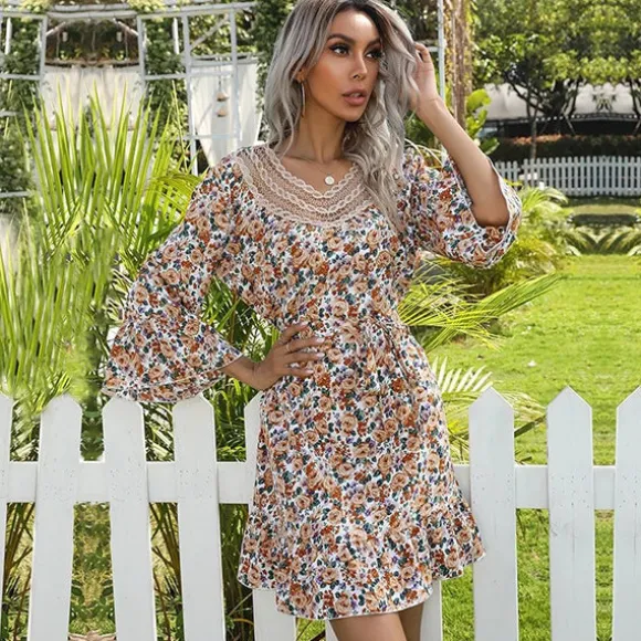 Clearance Princesse Fleurie Robe Boho Florale