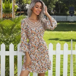 Clearance Princesse Fleurie Robe Boho Florale
