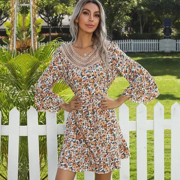 Clearance Princesse Fleurie Robe Boho Florale