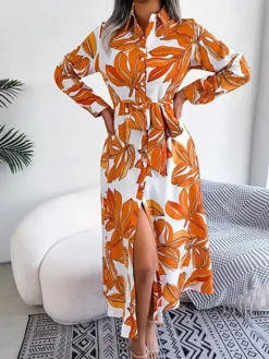 Outlet Princesse Fleurie Robe Chemise Fleurie Hiver
