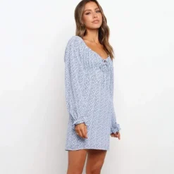 Flash Sale Princesse Fleurie Robe Courte Droite Fleurie