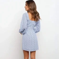 Flash Sale Princesse Fleurie Robe Courte Droite Fleurie