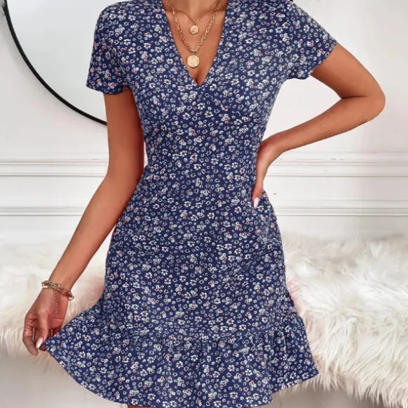 Best Princesse Fleurie Robe de Cocktail Fleurie Courte