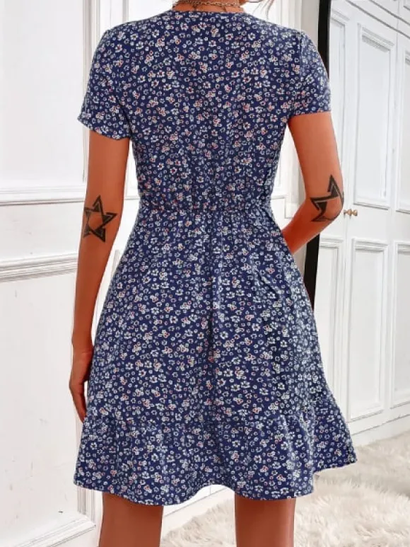 Best Princesse Fleurie Robe de Cocktail Fleurie Courte