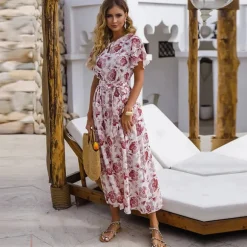 Best Sale Princesse Fleurie Robe de Grossesse Longue Fleurie