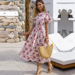 Best Sale Princesse Fleurie Robe de Grossesse Longue Fleurie