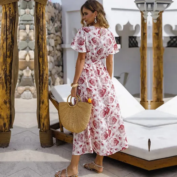 Best Sale Princesse Fleurie Robe de Grossesse Longue Fleurie