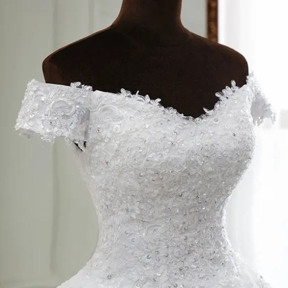 New Princesse Fleurie Robe de Mariée Corset Fleurie