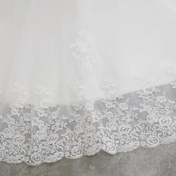 New Princesse Fleurie Robe de Mariée Corset Fleurie