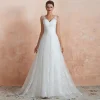 Clearance Princesse Fleurie Robe de Mariée Fleurie Dentelle