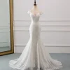 Hot Princesse Fleurie Robe de Mariée Fleurie Dos Nu