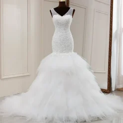 Best Princesse Fleurie Robe de Mariée Fleurie Volants