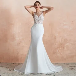 Best Sale Princesse Fleurie Robe de Mariée Longue Fleurie
