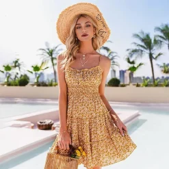 Cheap Princesse Fleurie Robe de Plage Fleurie