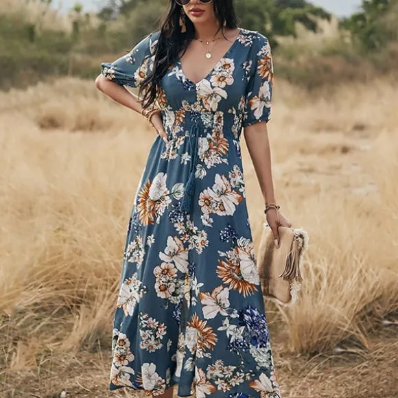 Cheap Princesse Fleurie Robe de Soirée Fleurie Mariage