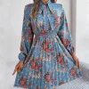 Store Princesse Fleurie Robe Fleurie Année 50