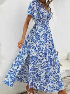 Clearance Princesse Fleurie Robe Fleurie Blanche