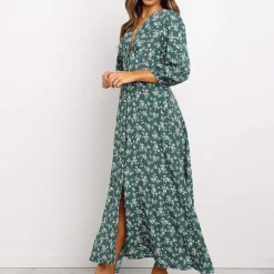 Hot Princesse Fleurie Robe Fleurie Boutonnée